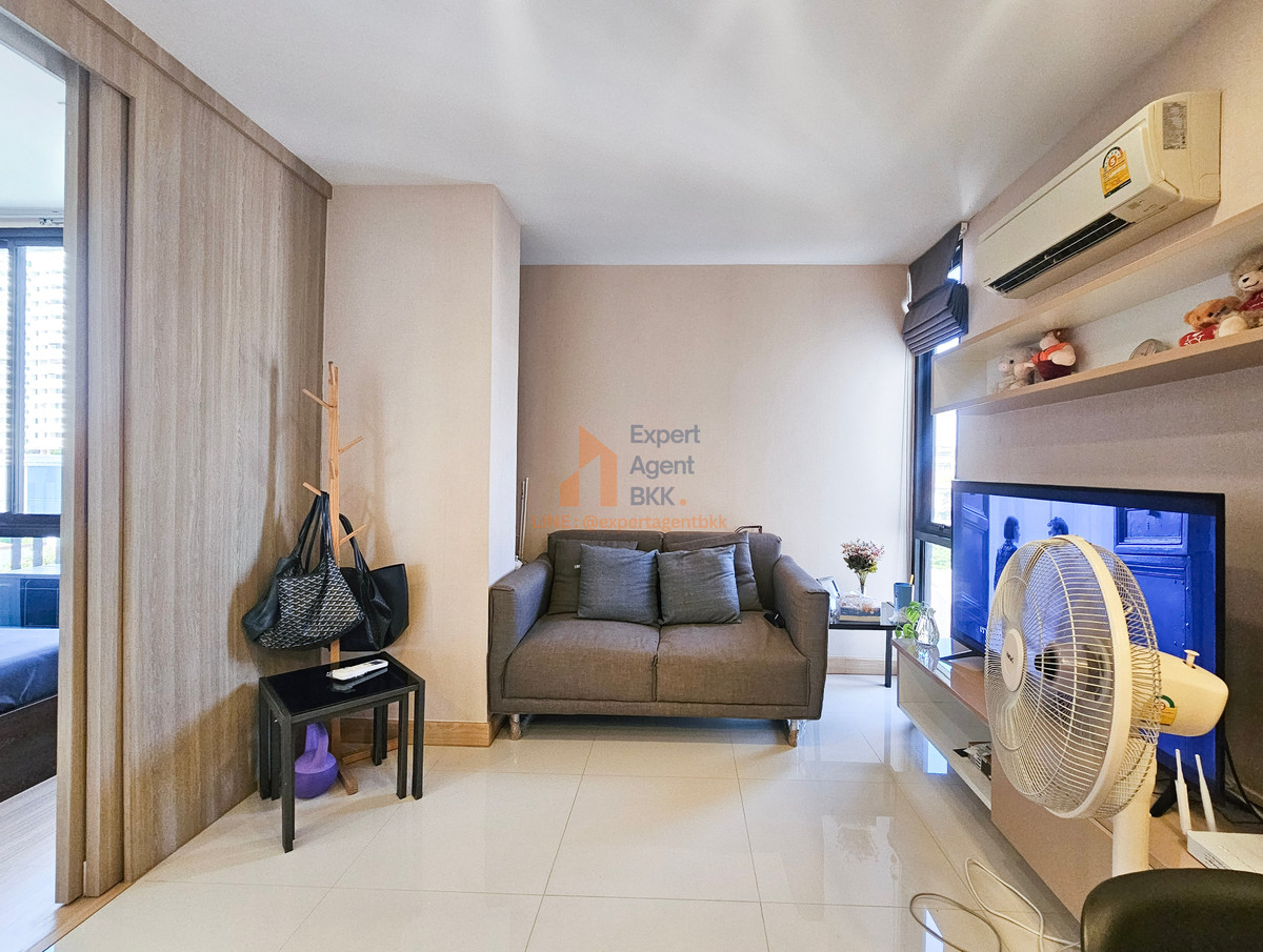 ขายคอนโดสุขุมวิท อโศก ทองหล่อ : 🏫 ใกล้ EIS 200 ม. ห้องสวยพร้อมอยู่ ไม่มีรอยร้าวแผ่นดินไหว ขาย/SALE : The Ace Ekamai  (ดิ เอซ เอกมัย) - 1 ห้องนอน LC056