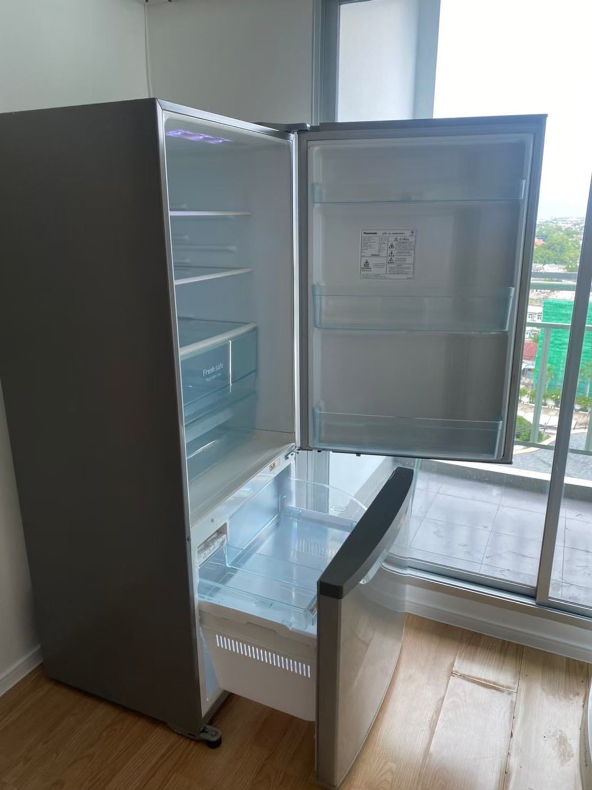 For RentCondoOnnut, Udomsuk : P-2915 room ready to move in Complete electrical appliances, LPN Sukhumvit 77/2, city view, front building, near 7-11.