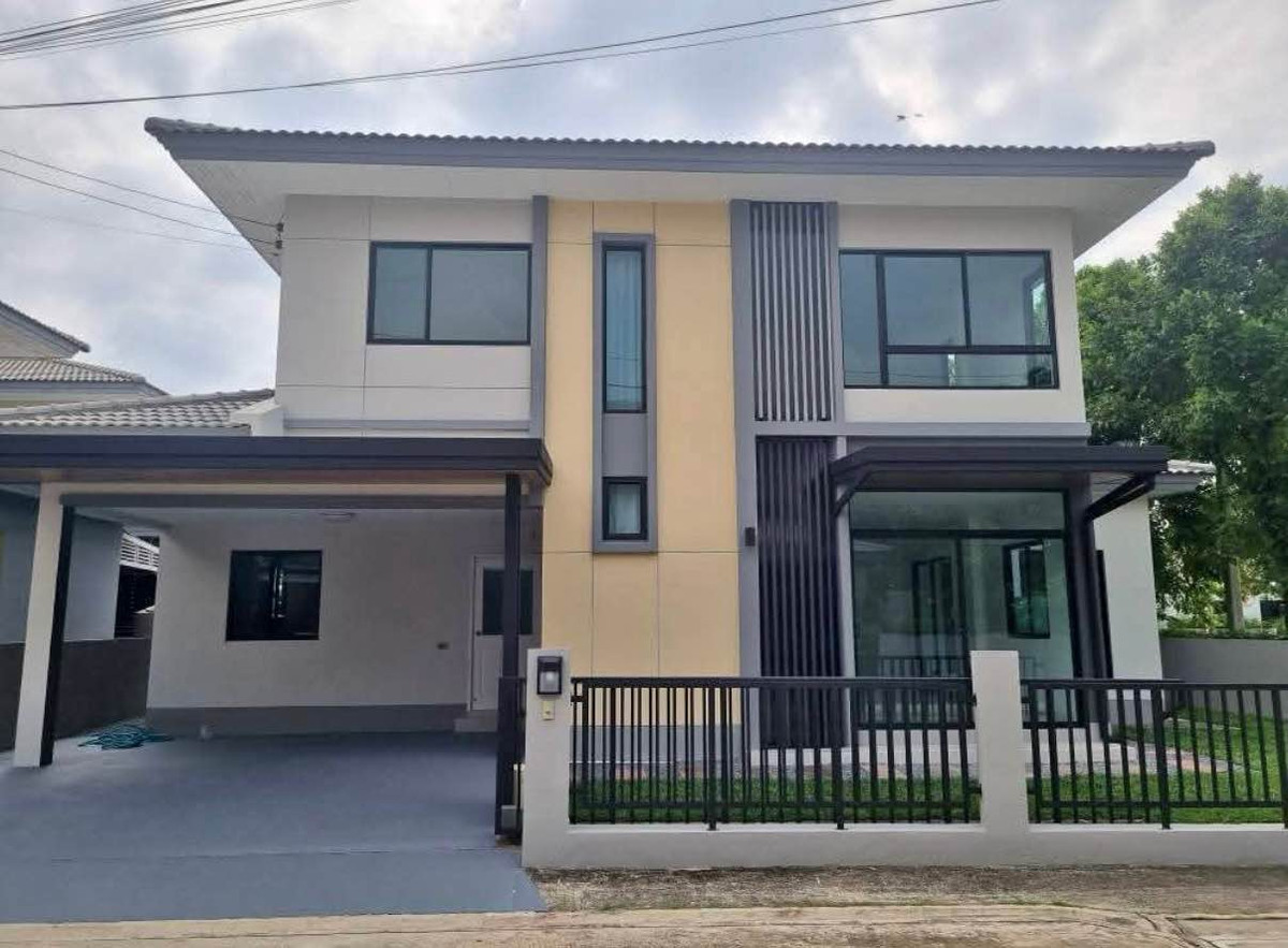 ขายบ้านพระราม 5 ราชพฤกษ์ บางกรวย : บ้านเดี่ยว คาซ่า วิลล์ ปิ่นเกล้า - ศรีรัช / 4 ห้องนอน (ขาย), Casa Ville Pinklao - Srirat / Detached House 4 Bedrooms (FOR SALE) AOM024