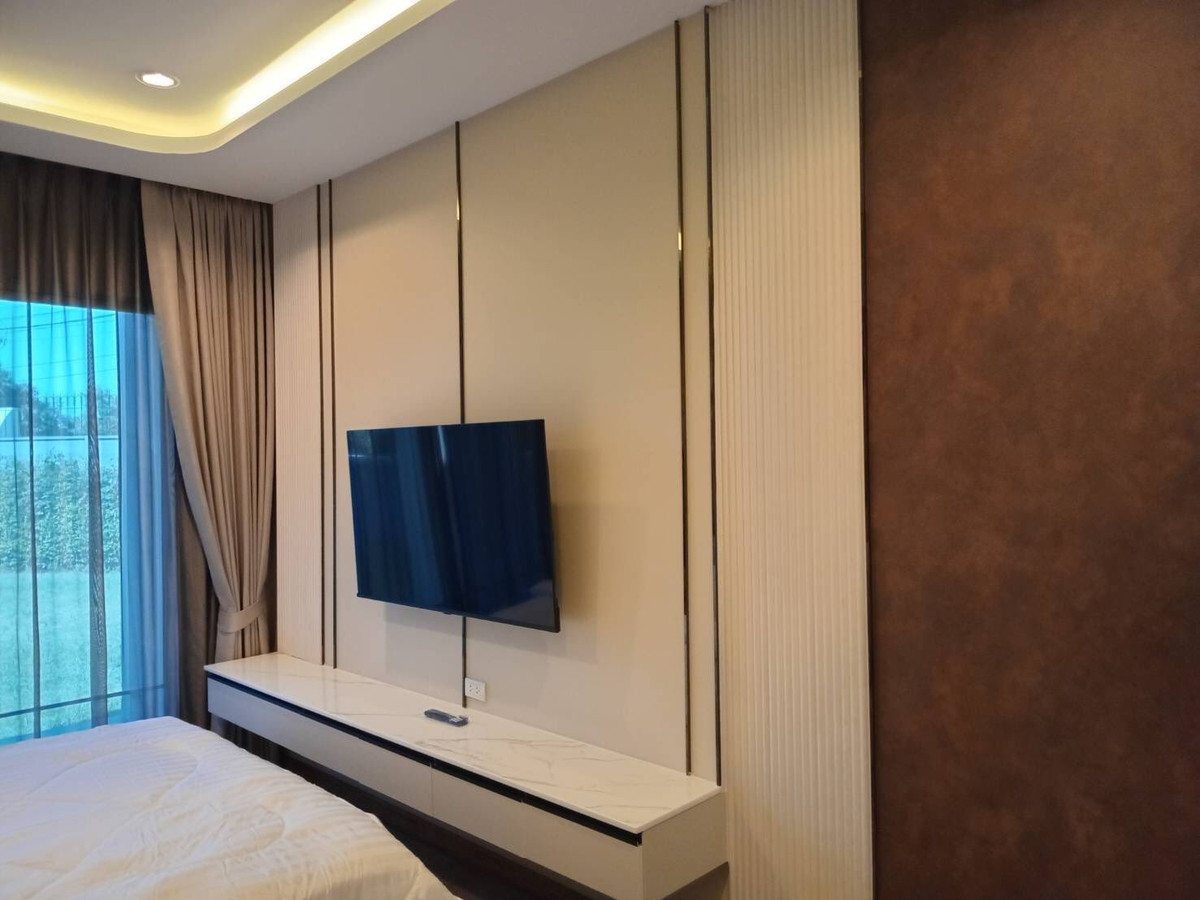 ให้เช่าบ้านลาดกระบัง สุวรรณภูมิ : ให้เช่า 191ตรว 4นอน5น้ำ บ้านเดี่ยว 2 ชั้น The Palm Bangna Wongwaen