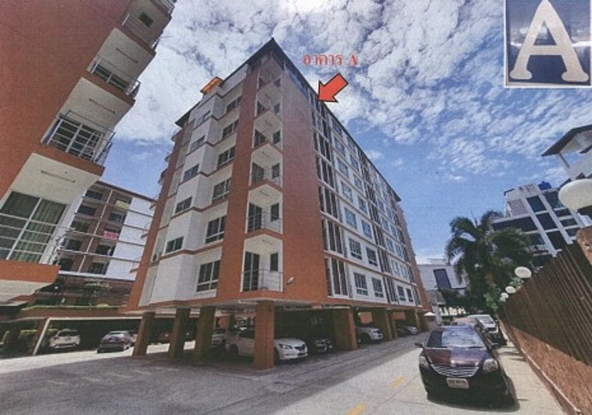 For SaleCondoPattaya, Bangsaen, Chonburi : Condo for sale, The North Park Bangsean (The North Park Bangsean), good location, near Burapha University, Building 1, 5th floor.