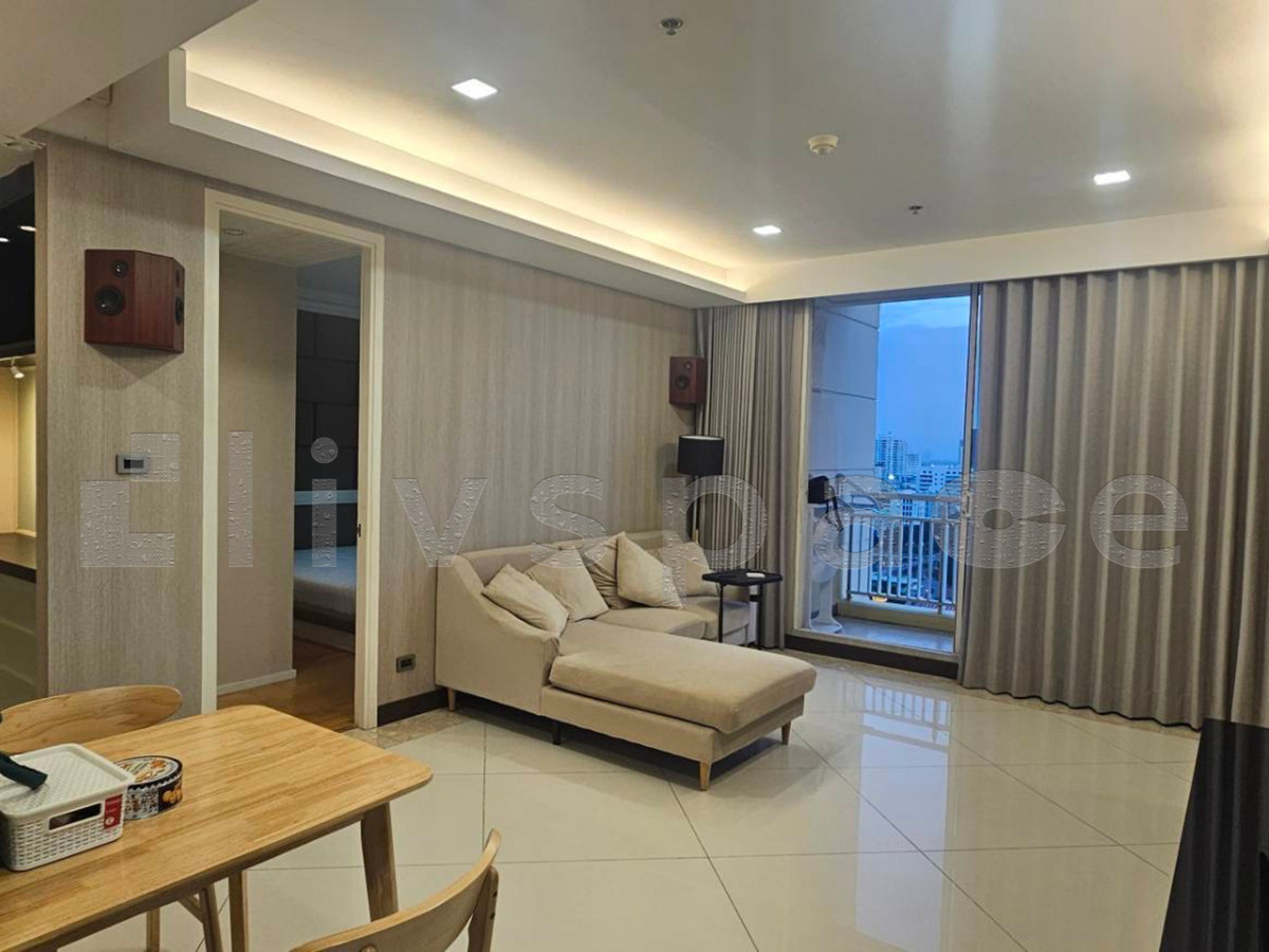 For RentCondoSathorn, Narathiwat : ▚ LE219ツ [FOR RENT] The Empire Place Rare Corner Unit with Extra Room! 2 Bed 106 sq.m. Fully Furnished & Ready to Move In Only 55,000 THB!