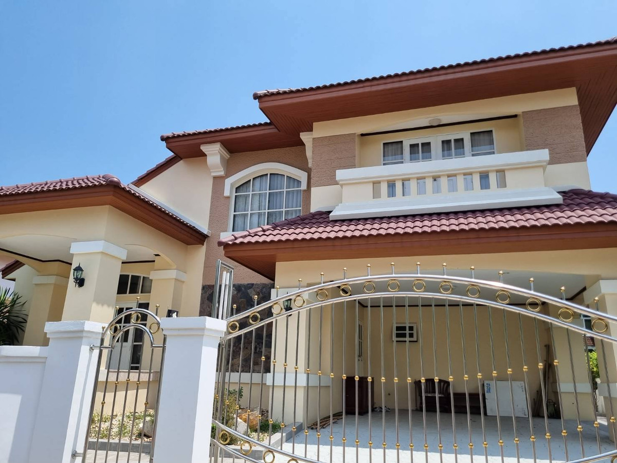 ขายบ้านปทุมธานี รังสิต ธรรมศาสตร์ : 107ตรว 3นอน3น้ำ บ้านเดี่ยว 2 ชั้น ลดาวัลย์ ลากูน รังสิต