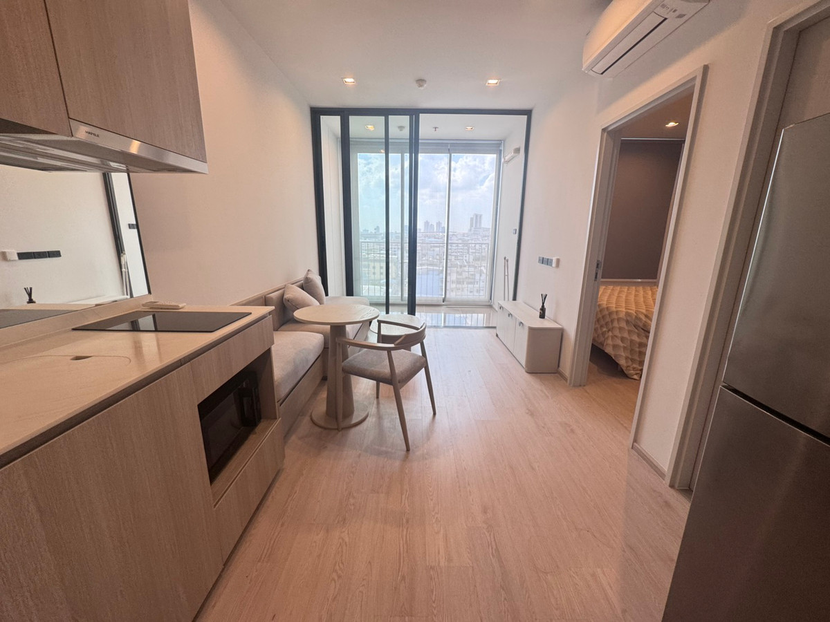 ให้เช่าคอนโดวงเวียนใหญ่ เจริญนคร : ห้องใหม่ Reference วงเวียนใหญ่ ติดbts, ห้องสวย 1 ห้องนอน+1ห้องทำงาน ว่างพร้อมให้เช่า