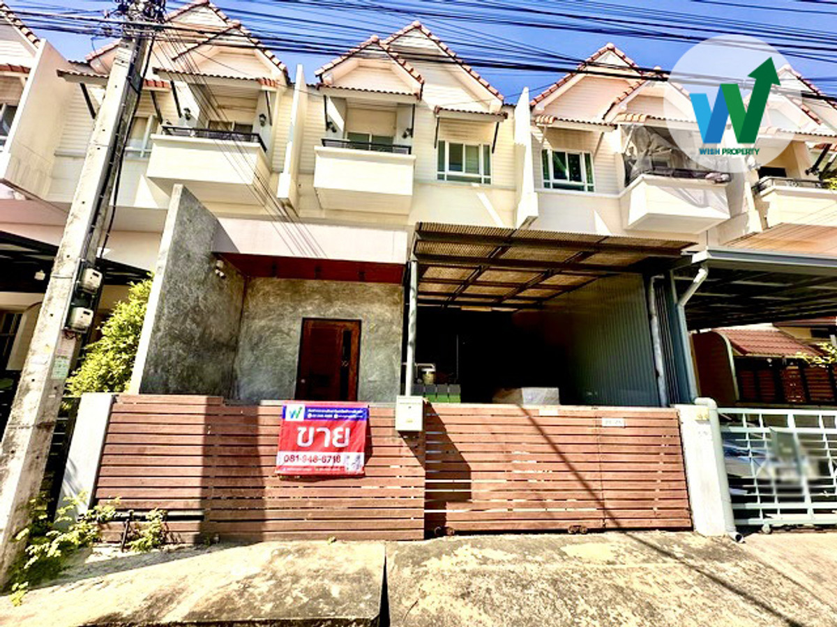 ขายทาวน์โฮมปทุมธานี รังสิต ธรรมศาสตร์ : ขายทาวน์โฮม 2.5 ชั้น บ้านถาวรวิลล่า ลำลูกกา คลอง 3
