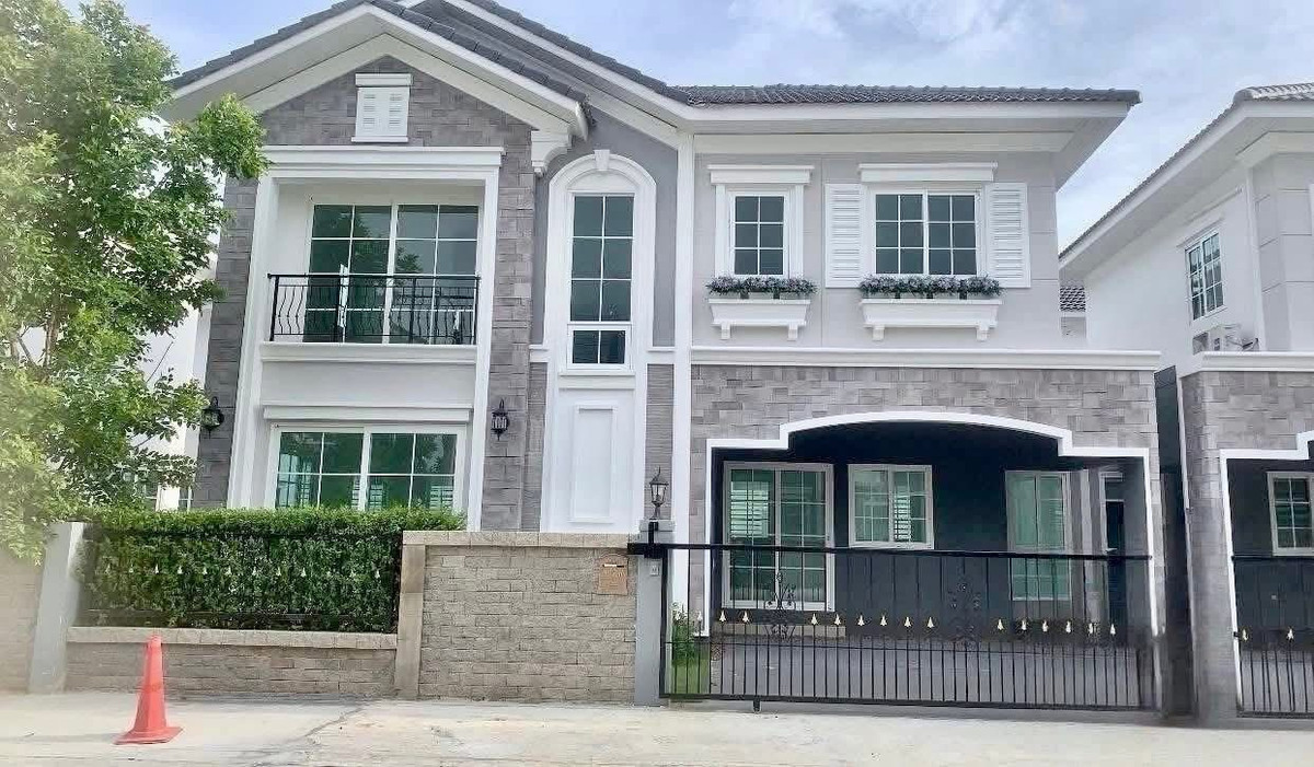 ให้เช่าบ้านลาดกระบัง สุวรรณภูมิ : ME2500416  ❤️บ้านแฝดสไตล์อังกฤษ Golden Neo บางนา-สวนหลวง ทำเลดีมาก! ใกล้เซ็นทรัลบางนา