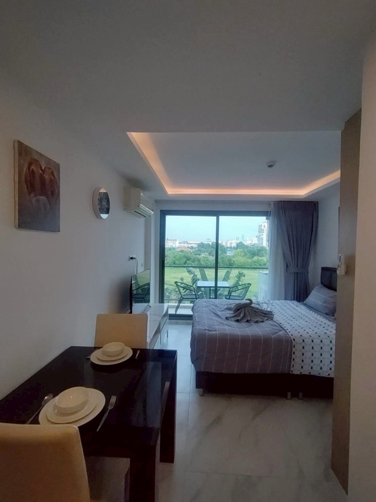 ขายคอนโดพัทยา บางแสน ชลบุรี สัตหีบ : ขายคอนโด ลากูน่า บีช รีสอร์ท 3 มัลดีฟส์ จอมเทียน พัทยา สตูดิโอ ขนาด 24.55ตรม ชั้น4 