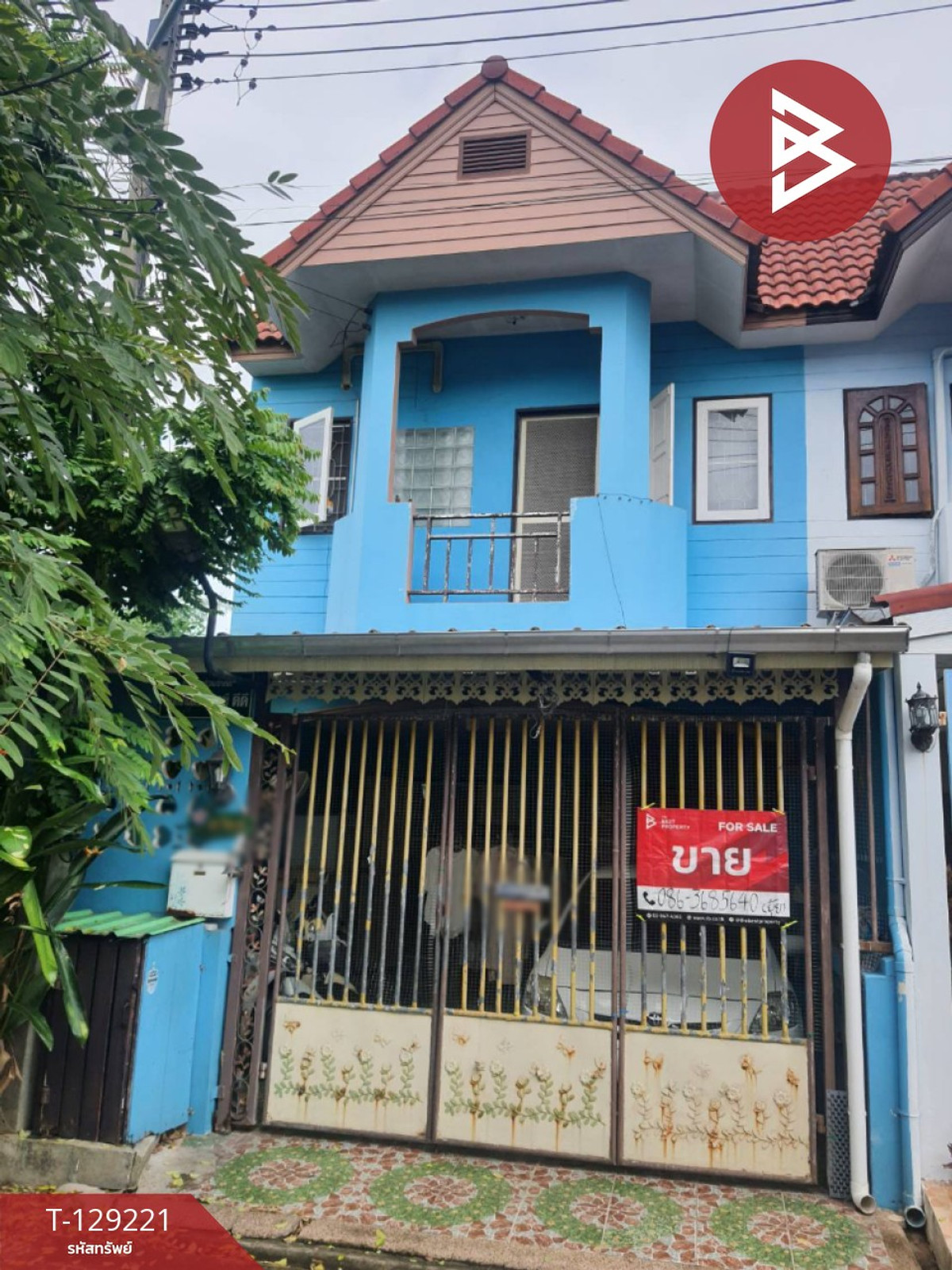 ขายทาวน์โฮมมหาชัย สมุทรสาคร : ขายทาวน์เฮ้าส์ หมู่บ้านศิริไพศาล ท่าทราย สมุทรสาคร