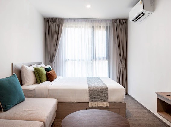 ให้เช่าคอนโดศรีราชา แหลมฉบัง บ้านบึง : 🔥เช่าด่วน🔥บริกซ์ตัน เกษตร ศรีราชา แคมปัส ใกล้ม.เกษตรฯ ศรีราชา เฟอร์นิเจอร์ครบ พร้อมเข้าอยู่