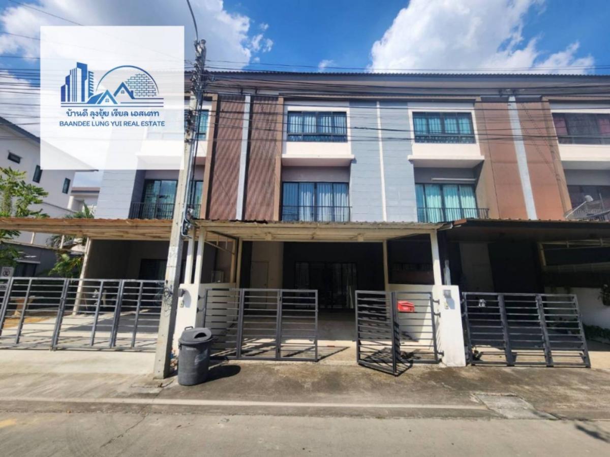 For RentTownhomeLadprao101, Happy Land, The Mall Bang Kapi : Townhome for Rent The Connect UP 3 Ladprao 126 🧑🏼‍🎄💯🌏
