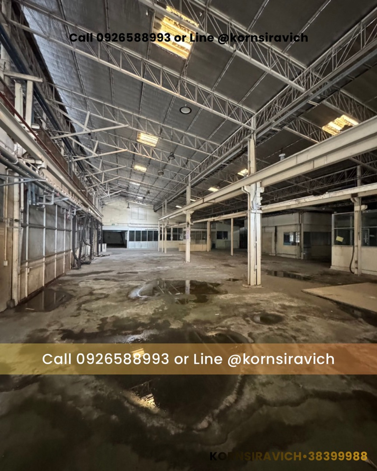 For RentFactoryOnnut, Udomsuk : For rent, old factory, 2-2-98 rai, area 5,562 square meters, Soi Wachiratham Sathit, Sukhumvit 101/1, Punnawithi, easy in and out.