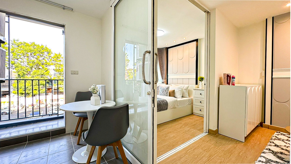 ขายคอนโดรามคำแหง หัวหมาก : 🤫มี ⑦-①① ในโครงการ🫣ดีคอนโด รามคำแหง🌺🌺 ห้องพิเศษอยู่หัวมุม เป็นส่วนตัวสุดๆ🌸🌸