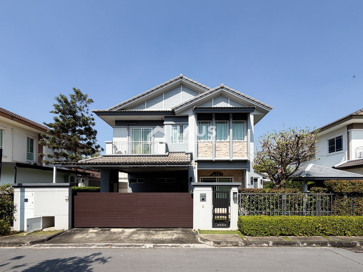 ขายบ้านพุทธมณฑล ศาลายา : 🔥 ขายบ้านเดี่ยว นันทวัน อุทยาน - อักษะ 🔥 Nanthawan Uthayan-Aksa / 4 ห้องนอน #HPHU016