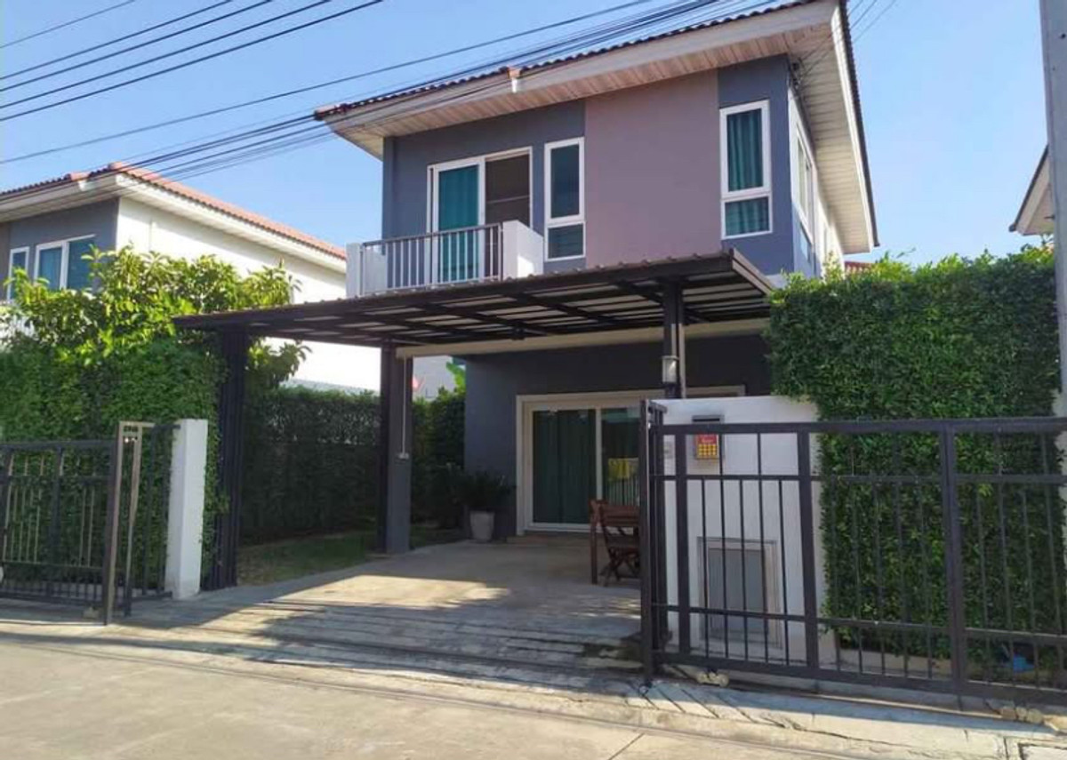 ให้เช่าบ้านพระราม 5 ราชพฤกษ์ บางกรวย : ให้เช่าบ้านเดี่ยว หมู่บ้านศุภาลัยวิลล์ ซอยวัดพระเงิน เฟอร์ครบ หลังโลตัสบางใหญ่ 