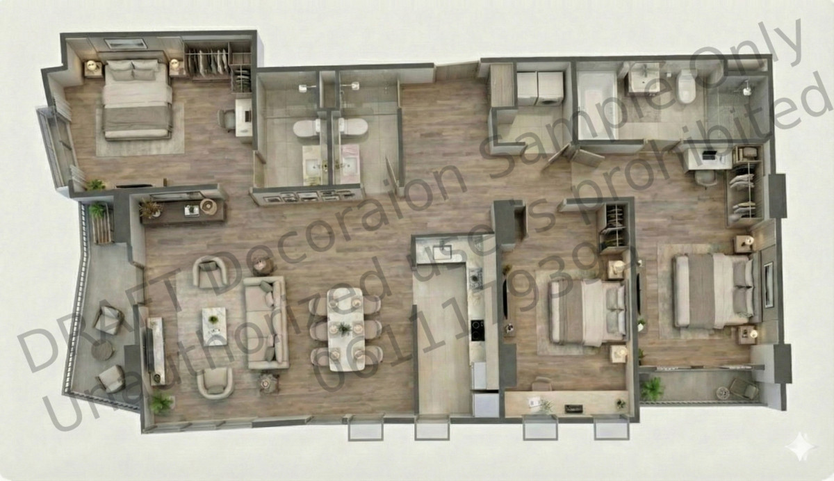 ขายดาวน์คอนโดวงเวียนใหญ่ เจริญนคร : 3Bedroom Rare Unit! ห้อง Hot ที่สุดของโครงการ วิวแม่น้ำ 270° มีเพียง 5 ห้อง