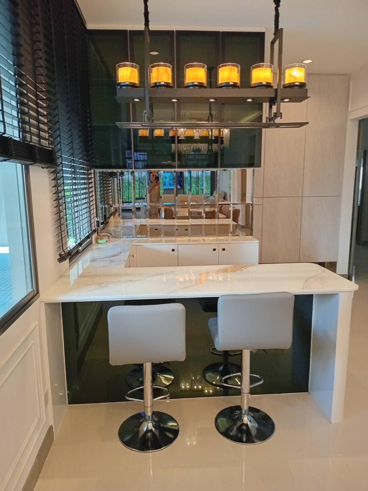 ให้เช่าบ้านลาดกระบัง สุวรรณภูมิ : ให้เช่า 191ตรว 4นอน5น้ำ บ้านเดี่ยว 2 ชั้น The Palm Bangna Wongwaen