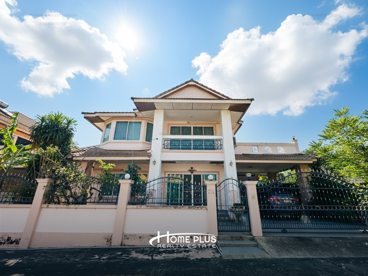 For SaleHousePattaya, Bangsaen, Chonburi : 2-story detached house, Royal Green Park (Royal Green Park)