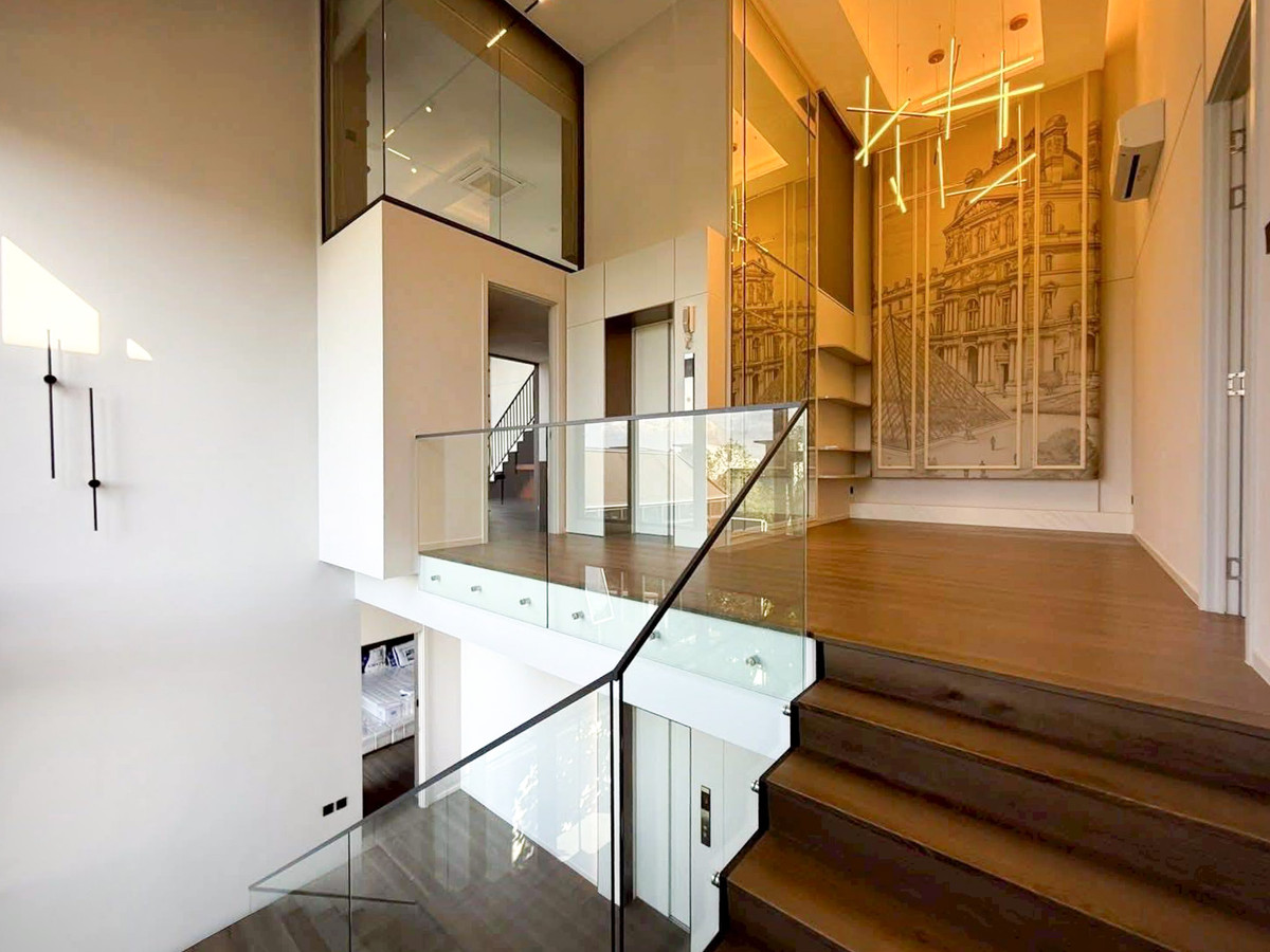 ให้เช่าบ้านลาดกระบัง สุวรรณภูมิ : VIVE New Krungthep Kreetha บ้านหรู 3 ชั้น พร้อมสระว่ายน้ำส่วนตัว ใกล้โรงเรียนนานาชาติ Please call: 062-496-6454