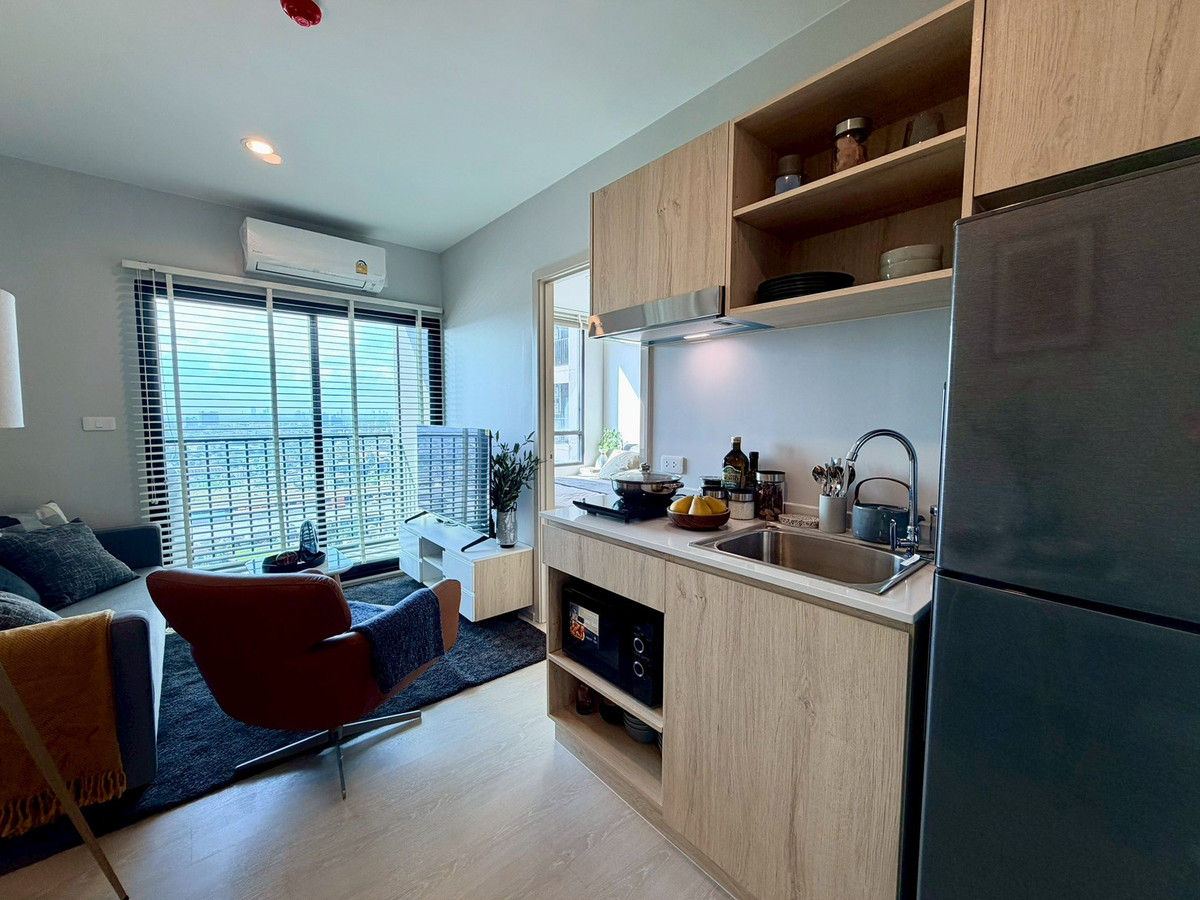 ให้เช่าคอนโดพัฒนาการ ศรีนครินทร์ : ให้เช่า 🔥 Nue Noble Srinakarin - Lasalle 🔥 ใกล้ MRT ศรีลาซาล เฟอร์นิเจอร์ และ เครื่องใช้ไฟฟ้าครบ 