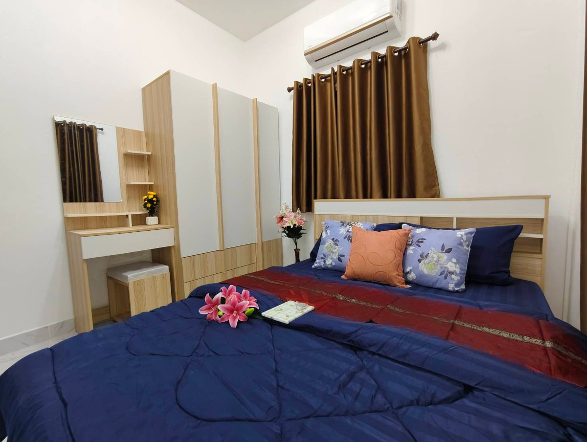 For SaleTownhomePattaya, Bangsaen, Chonburi : Saenrak Project 3 Townhouse / 2 Bedrooms (FOR SALE) AM013