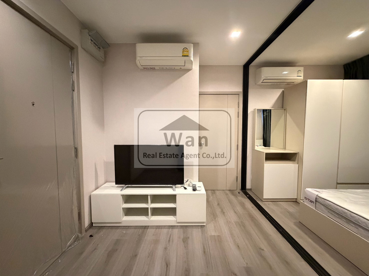 ให้เช่าคอนโดรัตนาธิเบศร์ สนามบินน้ำ พระนั่งเกล้า : ให้เช่า The politan rive ชั้น 16 ขนาด 25 ตร.ม. ครบพร้อมอยู่ ราคาประหยัด เฟอร์ใหม่ทั้งชุด