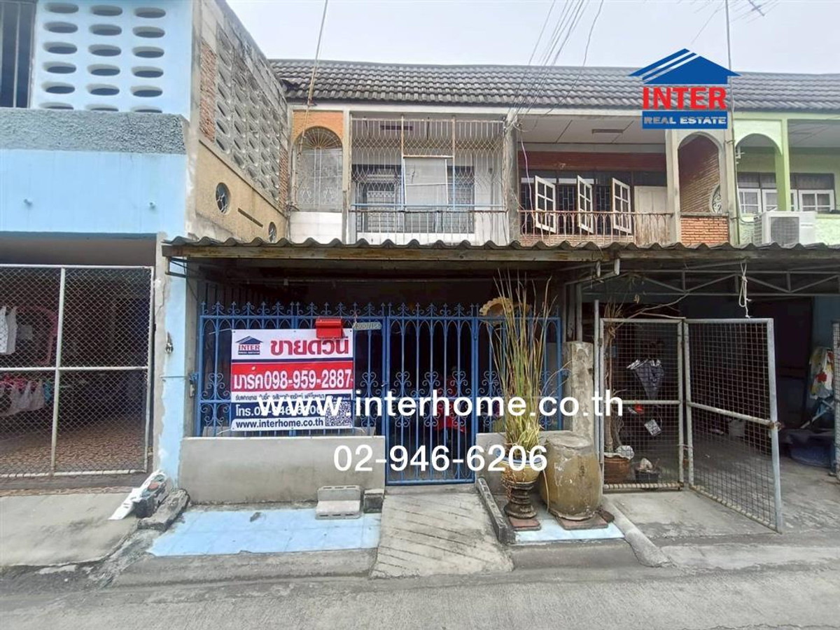 ขายทาวน์โฮมมหาชัย สมุทรสาคร : ทาวน์เฮ้าส์ 2 ชั้น 21.6 ตร.ว. ทาวน์เฮ้าส์ ซอยนรราชอุทิศ4 ใกล้โรงพยาบาลสมุทรสาคร ถนนพระราม2 ถนนเอกชัย เมืองสมุทรสาคร สมุทรสาคร