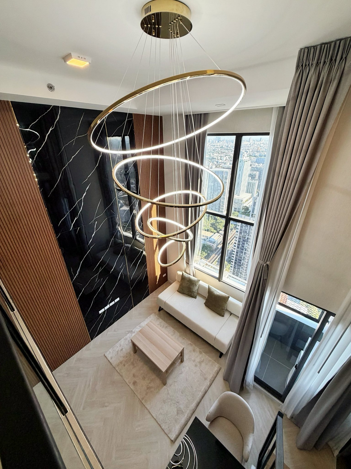 ให้เช่าคอนโดอ่อนนุช อุดมสุข : ⭐️  Siamese Sukhumvit 48 (Ramada Plaza Residence) ⭐️Duplex  1Bedroom 38 ตรม. ห้งอสวยตกแต่งพร้อมอยู่