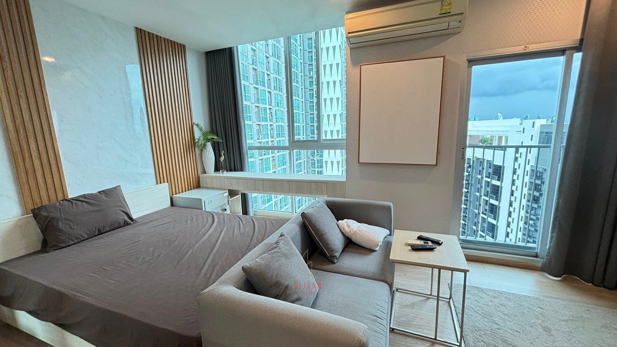 ให้เช่าคอนโดรัชดา ห้วยขวาง : RC124725 Condo for rent at NOBLE REVOLVE RATCHADA ใกล้ MRT สถานีศูนย์วัฒนธรรม 