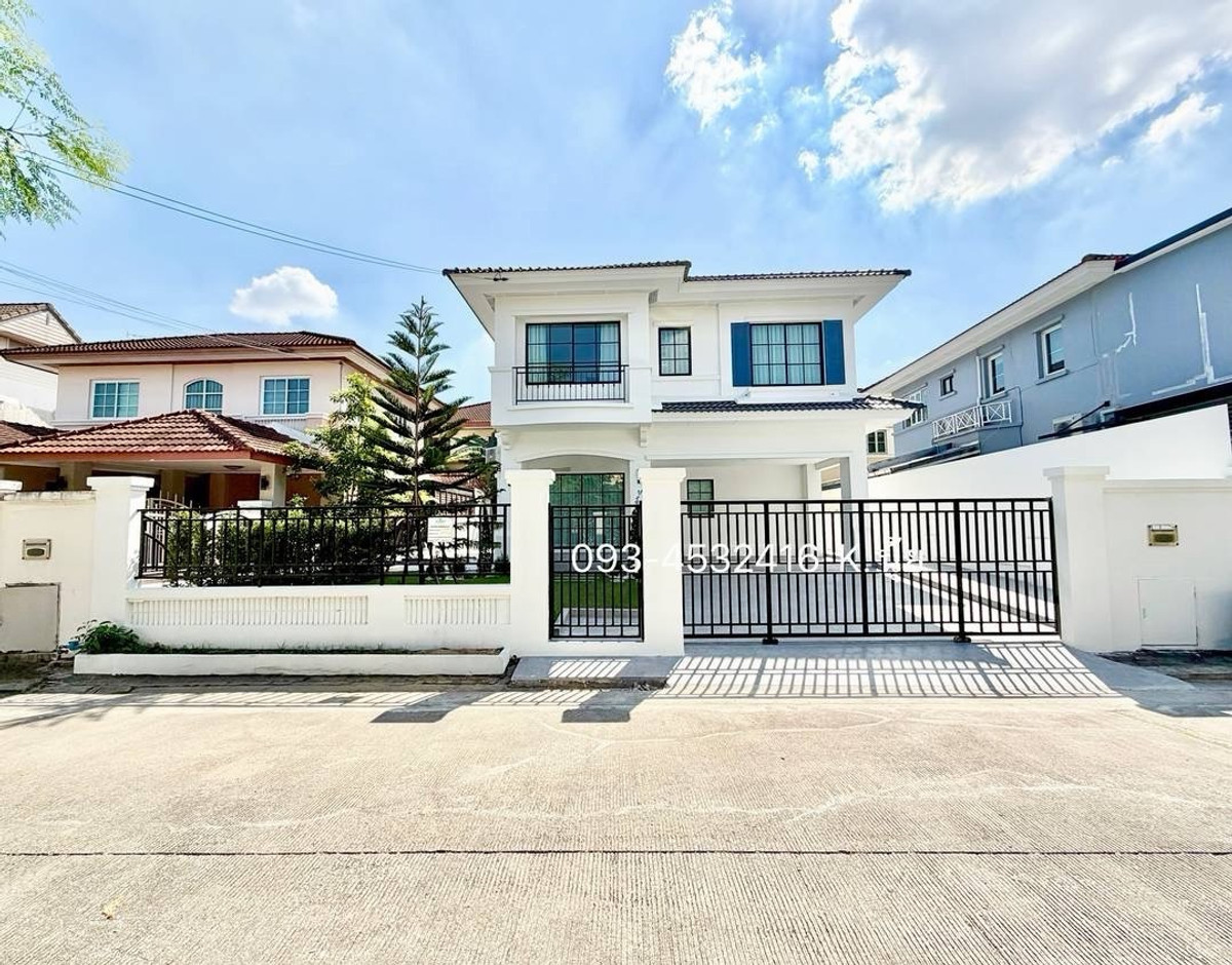 ขายบ้านนวมินทร์ รามอินทรา : เปิดจอง🌈 6.59 ลบ. 🧡บ้านเดี่ยว 4🛌 [ 65 ตรว.]
📍รามอินทรา-พระยาสุเรนทร์ 26 [ มบ. มัณฑนา