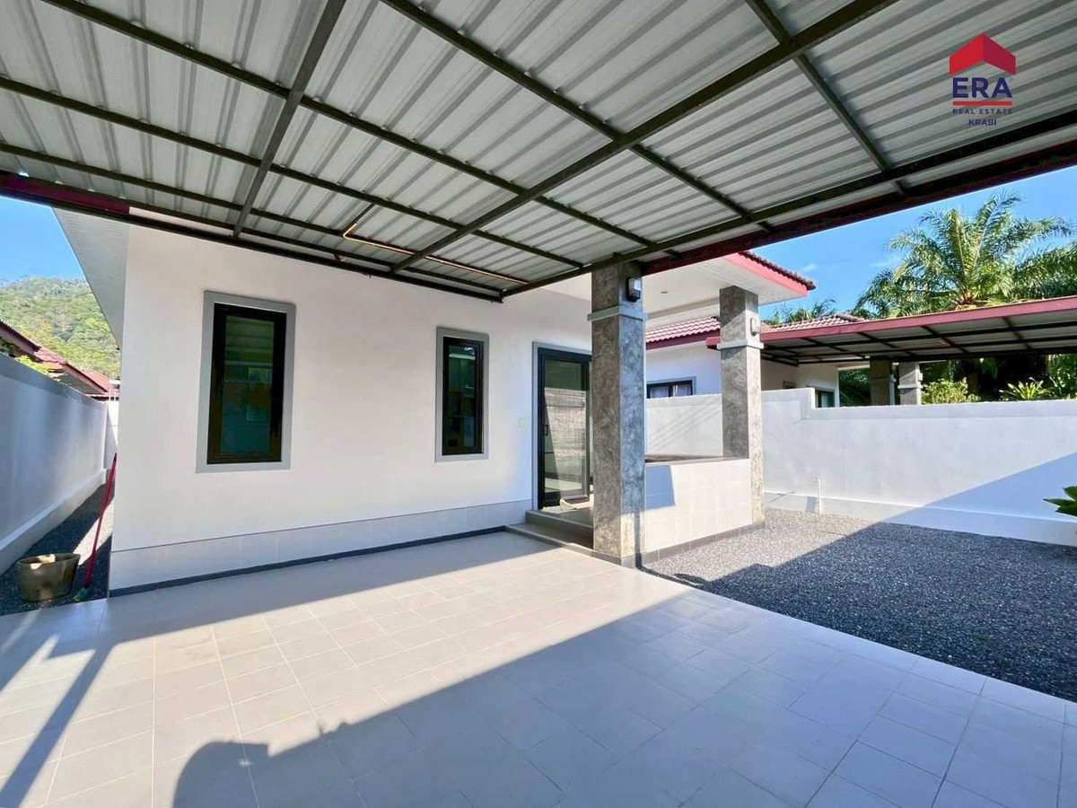 ขายบ้านกระบี่ : ขายบ้านเดี่ยวชั้นเดียวทำเลอ่าวนาง 165 ตร.ม. ใกล้ ทะเล