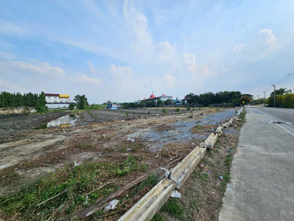 ขายที่ดินบางแค เพชรเกษม : ขาย ที่ดิน 5 ไร่ 1 งาน 12 ตารางวา ติดถนนบางบอน 5 สายเดิม ติดโรงเรียนสารสาสน์วิเทศหนองแขม แขวงหนองแขม เขตหนองแขม กรุงเทพมหานคร