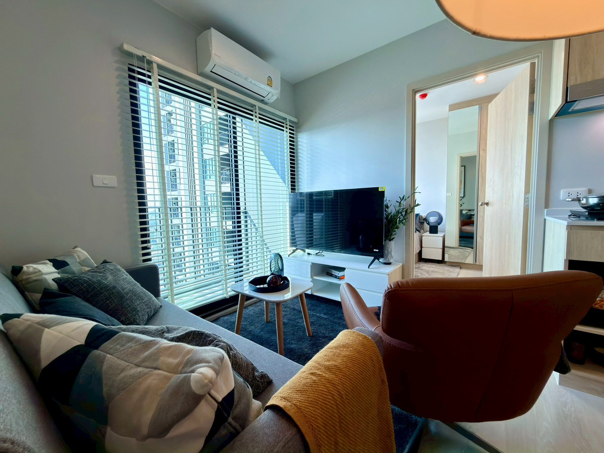 ให้เช่าคอนโดพัฒนาการ ศรีนครินทร์ : ให้เช่า 🔥 Nue Noble Srinakarin - Lasalle 🔥 ใกล้ MRT ศรีลาซาล เฟอร์นิเจอร์ และ เครื่องใช้ไฟฟ้าครบ 