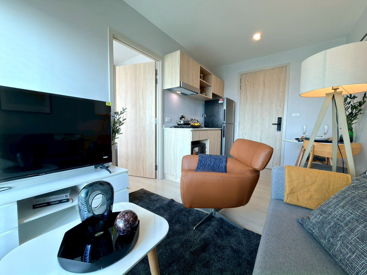 ให้เช่าคอนโดพัฒนาการ ศรีนครินทร์ : ให้เช่า 🔥 Nue Noble Srinakarin - Lasalle 🔥 ใกล้ MRT ศรีลาซาล เฟอร์นิเจอร์ และ เครื่องใช้ไฟฟ้าครบ 