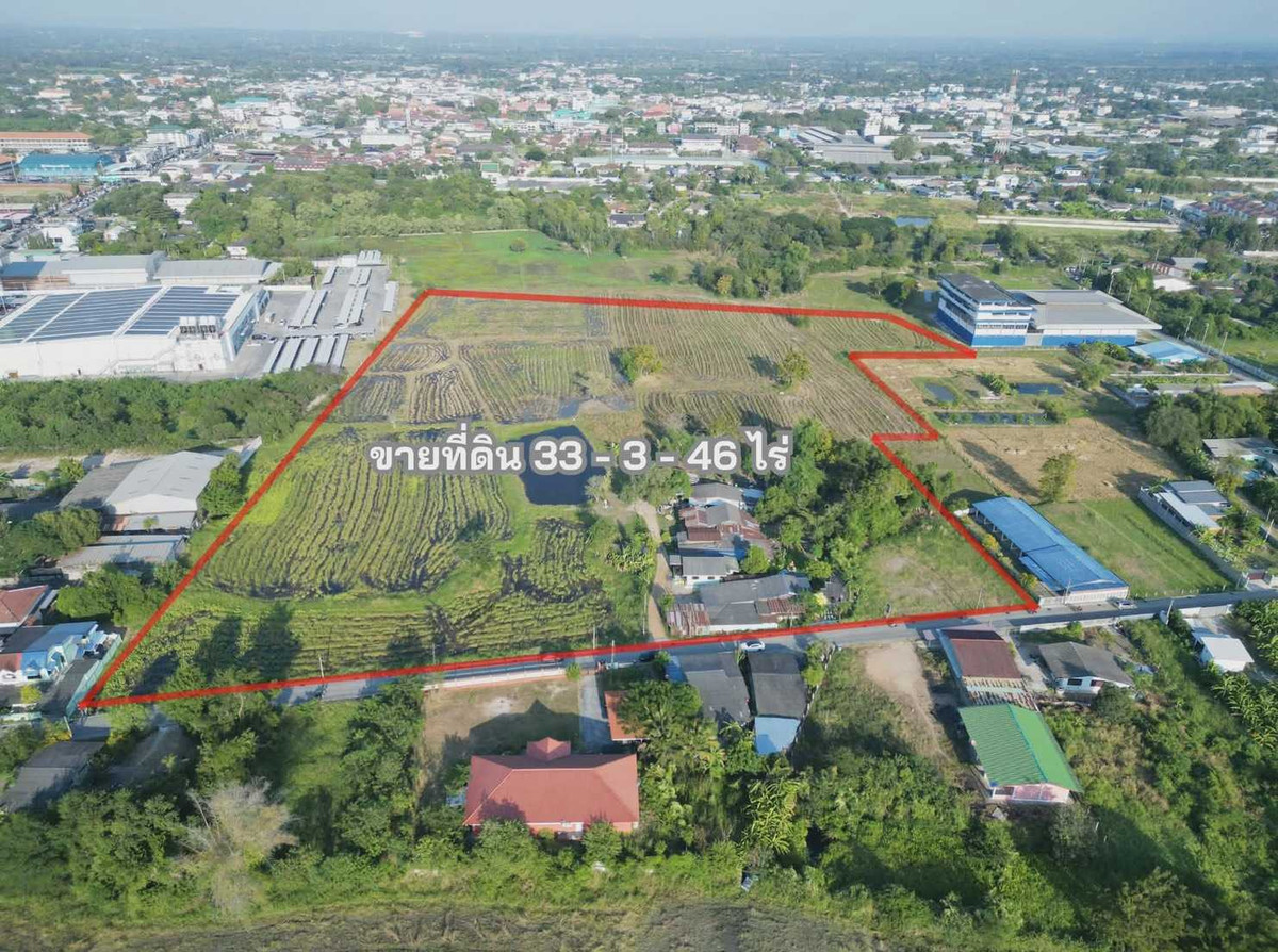 ขายที่ดินพัทยา บางแสน ชลบุรี สัตหีบ : ขายที่ดินพร้อมสิ่งปลูกสร้าง แปลงสวย 33 ไร่ 3 งาน 46 ตร.ว. จ.ชลบุรี