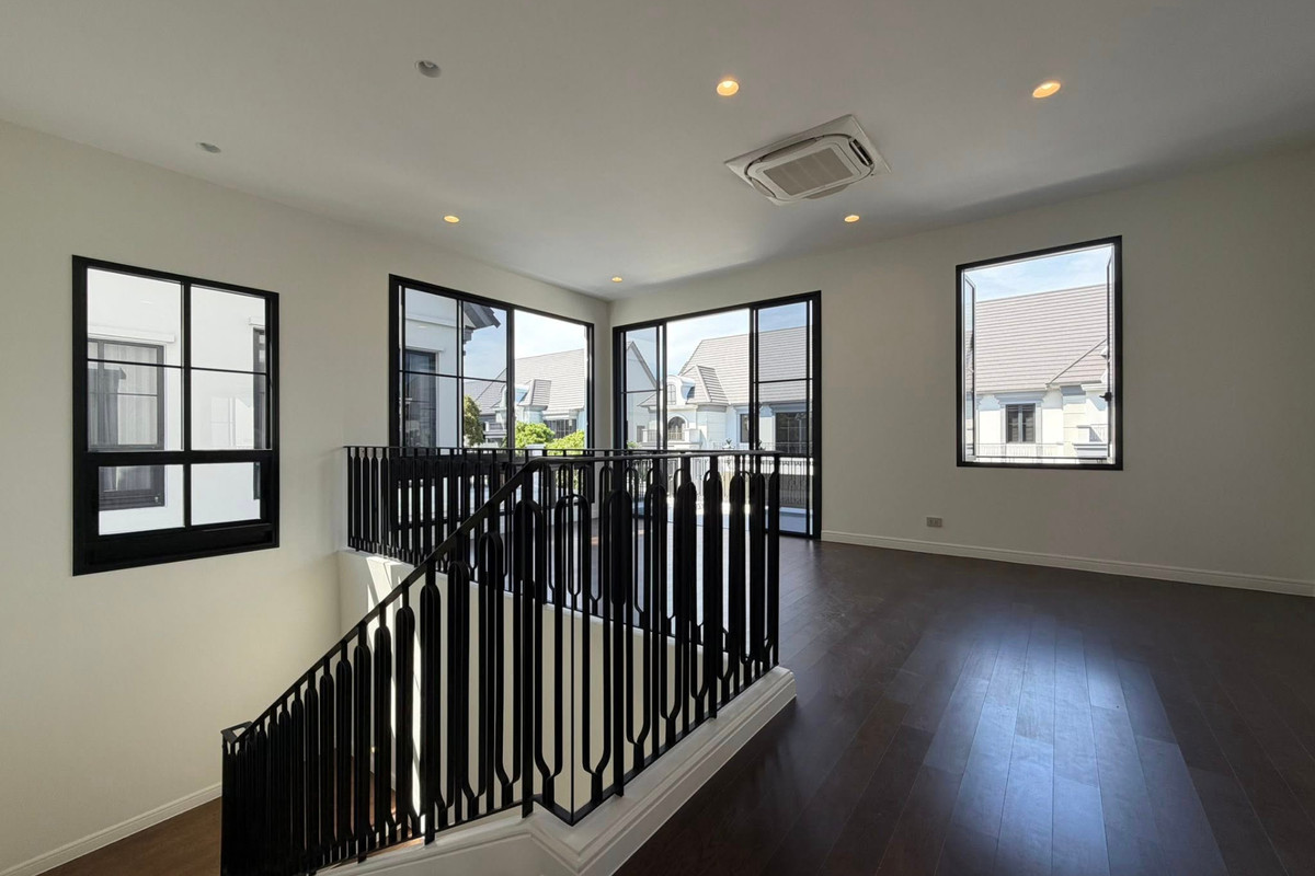 For RentHouseKasetsart, Ratchayothin : Luxury house for rent Large new house, 4 bedrooms, 378 sq m.