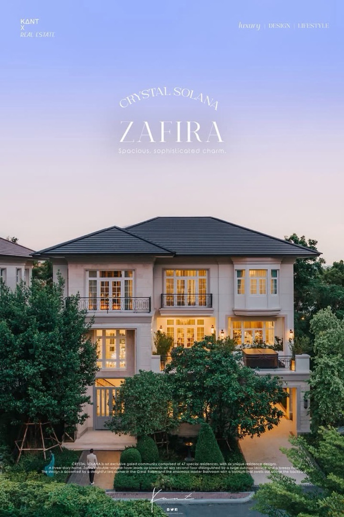 For SaleHouseYothinpattana,CDC : Model house for sale 130 million‼️opposite the garden‼️ North direction, only one house.