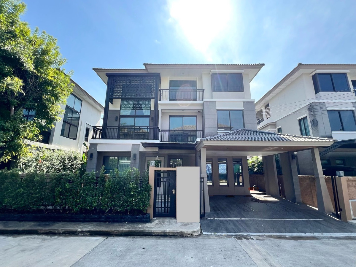 ให้เช่าบ้านพัฒนาการ ศรีนครินทร์ : ให้เช่า บ้านเดี่ยว 3 ชั้น The Plant Elite พัฒนาการ 38 ตกแต่งสวยหรู 4 ห้องนอน 