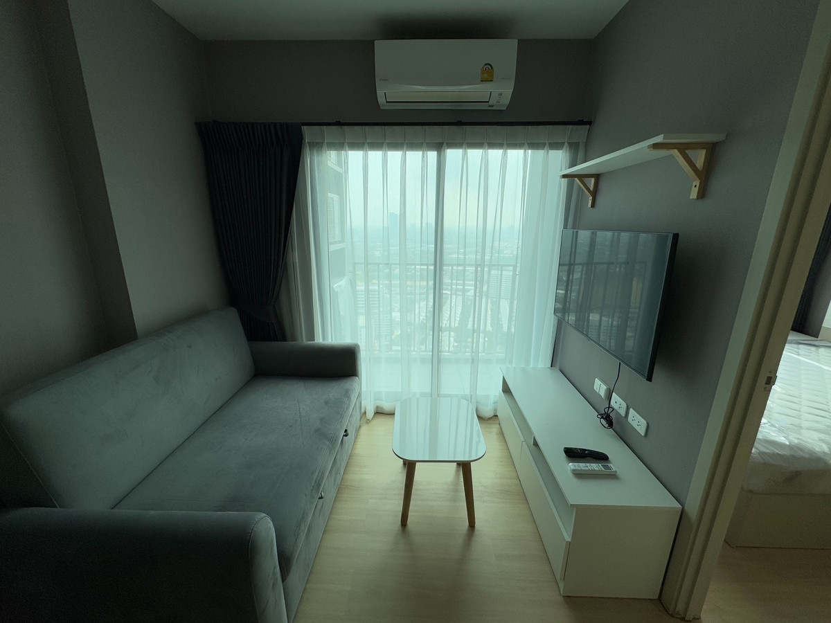 ให้เช่าคอนโดพัฒนาการ ศรีนครินทร์ : ชั้น 40 วิวเทพ! ห้องใหญ่ 35 ตรม. นิว โนเบิล ศรีนครินทร์-ลาซาล ติด MRT ศรีลาซาล เพียง 10,000 บ./เดือน (PFD-07721)