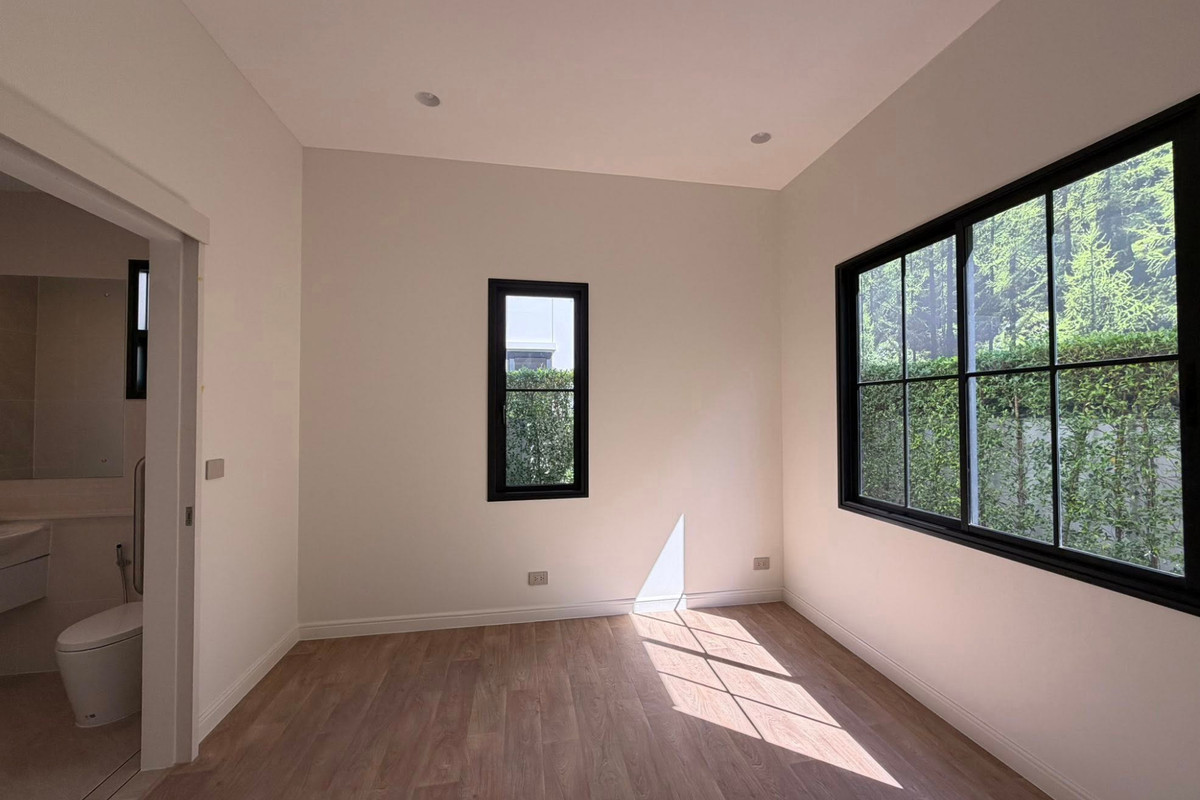 For RentHouseKasetsart, Ratchayothin : Luxury house for rent Large new house, 4 bedrooms, 378 sq m.