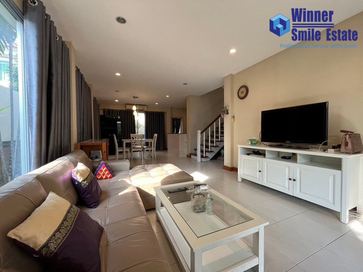 For RentHouseLadkrabang, Suwannaphum Airport : Single house for rent, Casa Ville Bangna - Suvarnabhumi. Excellent location, prime location near Mega Bangna.