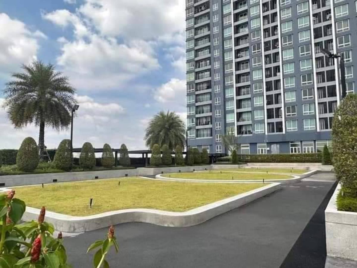 For RentCondoSamut Prakan,Samrong : For rent: The Metropolis Samrong Interchange, garden view, west/south.