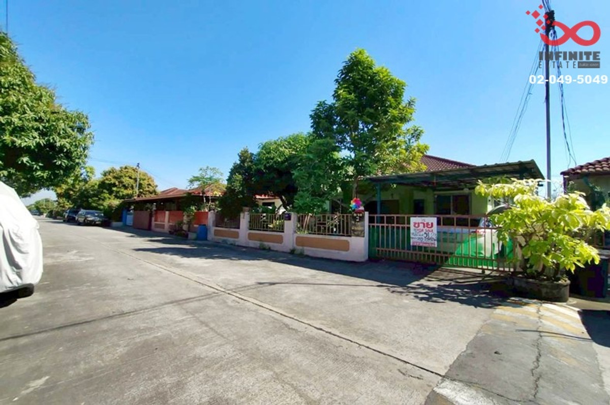 For SaleHouseMin Buri, Romklao : Single story house for sale 51 sq m. Nanthawee Village 2, Soi Phadungphan 9, Nong Chok.