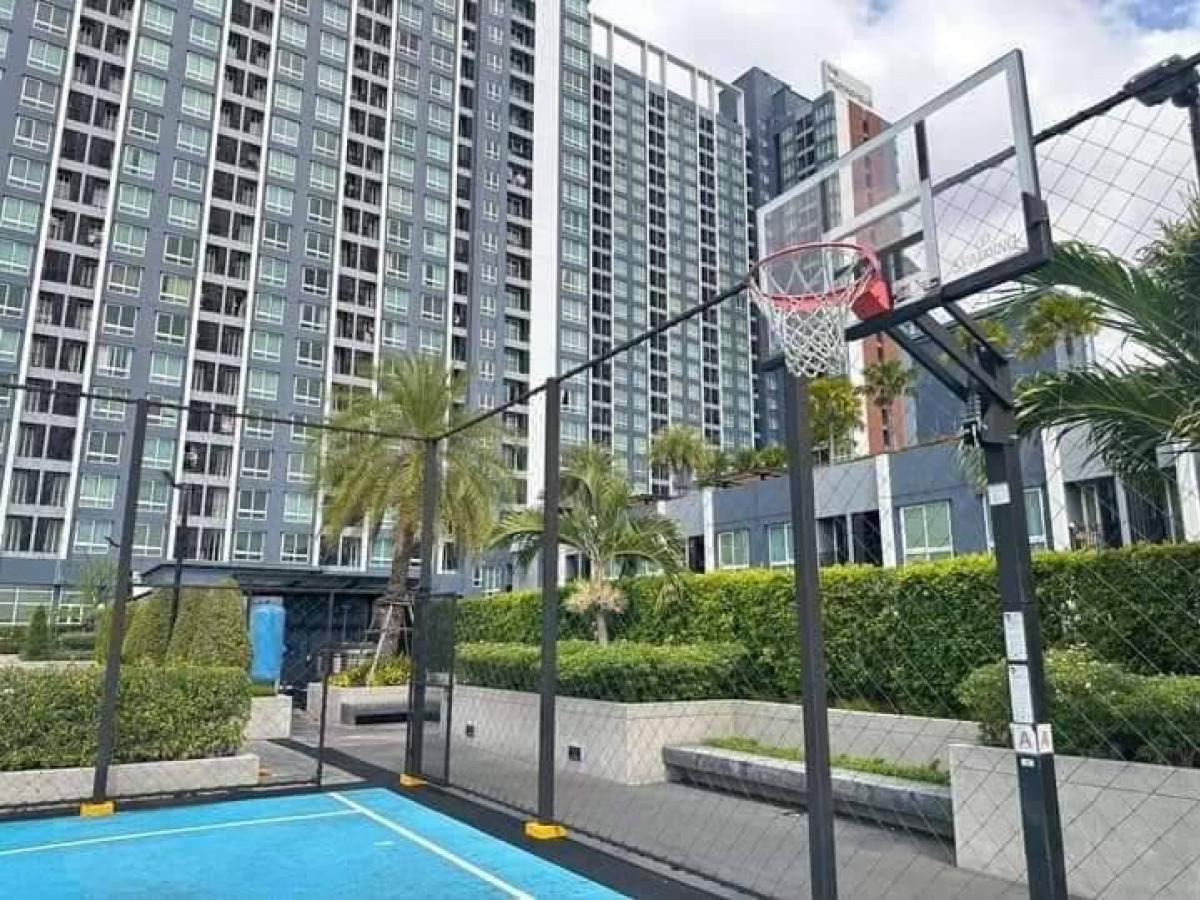 For RentCondoSamut Prakan,Samrong : For rent: The Metropolis Samrong Interchange, garden view, west/south.