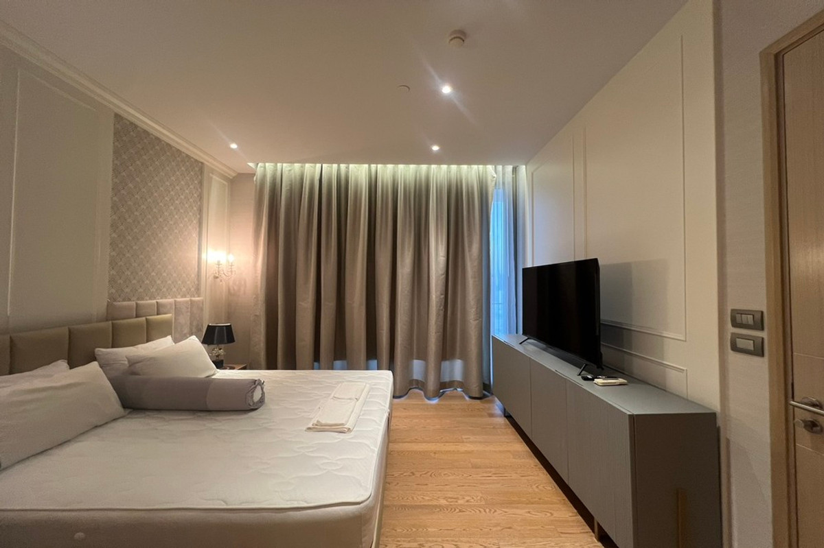 For RentCondoWongwianyai, Charoennakor : 🔥 For Rent !! river view, high floor 30++ !! 🔥 Code C20251200026..........Magnolias Waterfront Residences Iconsiam, 1 bedroom, 1 bathroom, furnished, ready to move in📣📣