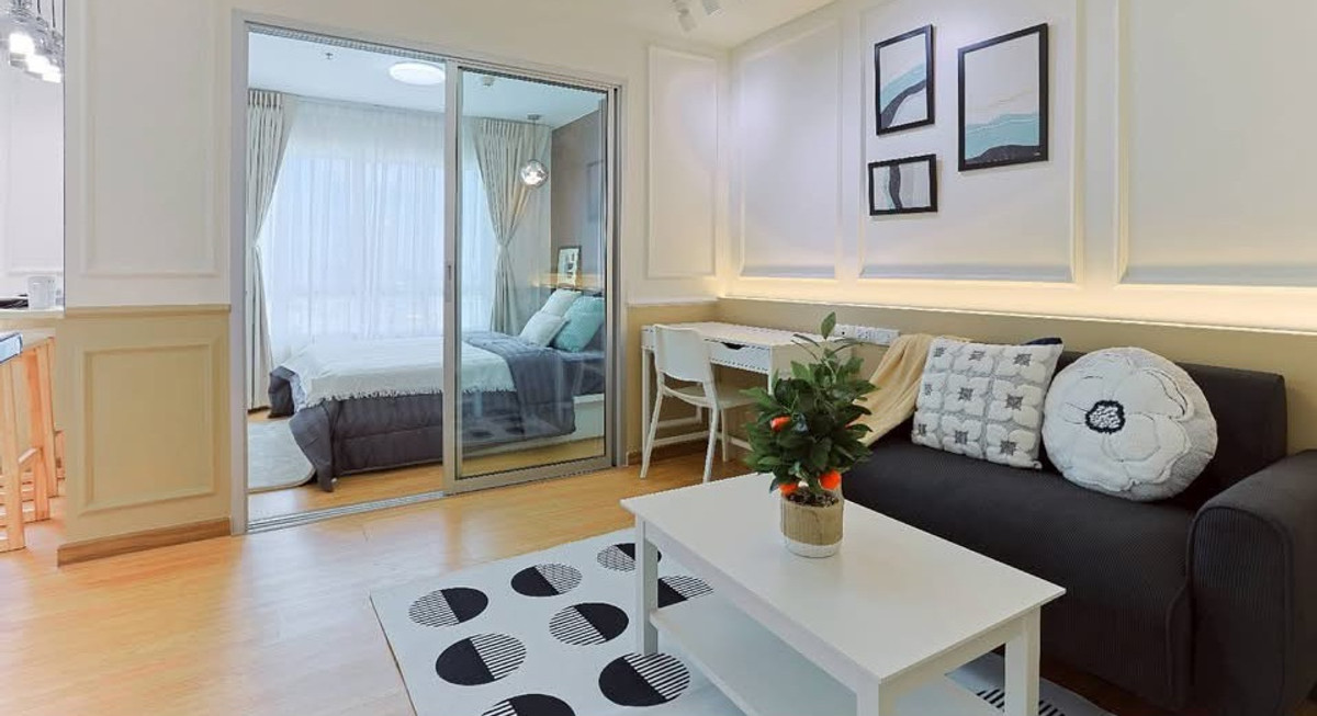 ให้เช่าคอนโดพระราม 3 สาธุประดิษฐ์ : ให้เช่าคอนโด The Trust Residence รัชดา - พระราม 3 เฟอร์ฯ ครบ พร้อมอยู่