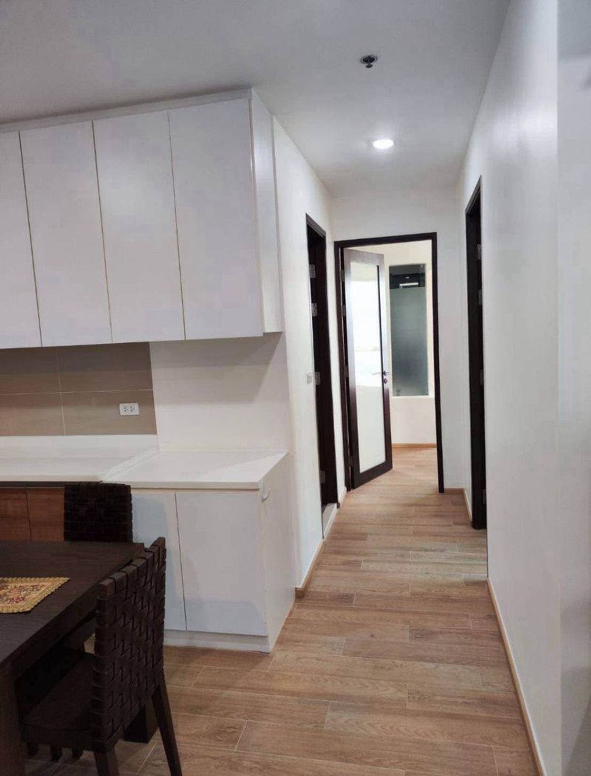 For RentCondoOnnut, Udomsuk : Condo for rent, Rhythm Sukhumvit 50, near BTS On Nut, corner room, size 65.87 square meters, 2 bedrooms, 28th floor, ready to move in, Phra Khanong Subdistrict, Khlong Toei District, Bangkok