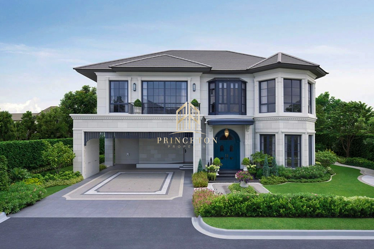 บ้านพัฒนาการ ศรีนครินทร์ : ขายหรือให้เช่า บ้านหรูสไตล์คฤหาสน์ นาราสิริ กรุงเทพกรีฑา 📞092-4252445 Narasiri Krungthep Kreetha