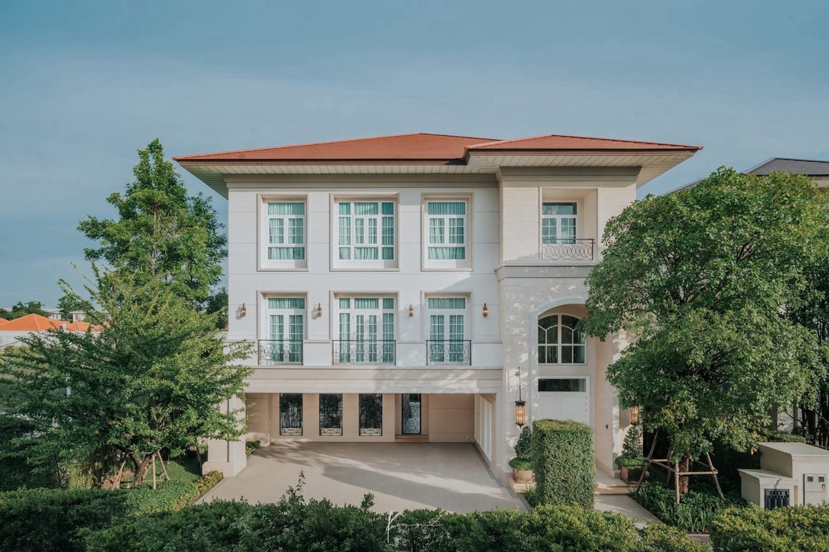 ขายบ้านเลียบทางด่วนรามอินทรา : Show House for Sale‼️แปลงสวย ใกล้ส่วนกลาง ราคาดีที่สุด‼️