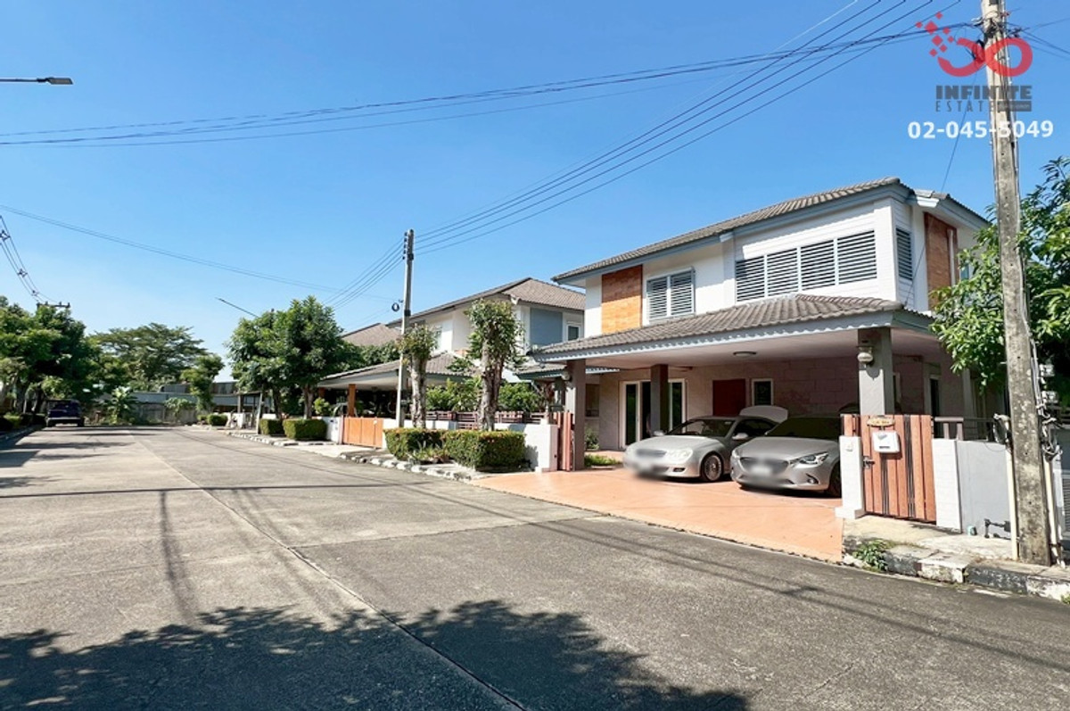 ขายบ้านปทุมธานี รังสิต ธรรมศาสตร์ : ขายบ้านเดี่ยว 2ชั้น 55ตรว. กฤษณา ติวานนท์ 56(พระแม่การุณ) อ.เมือง ปทุมธานี