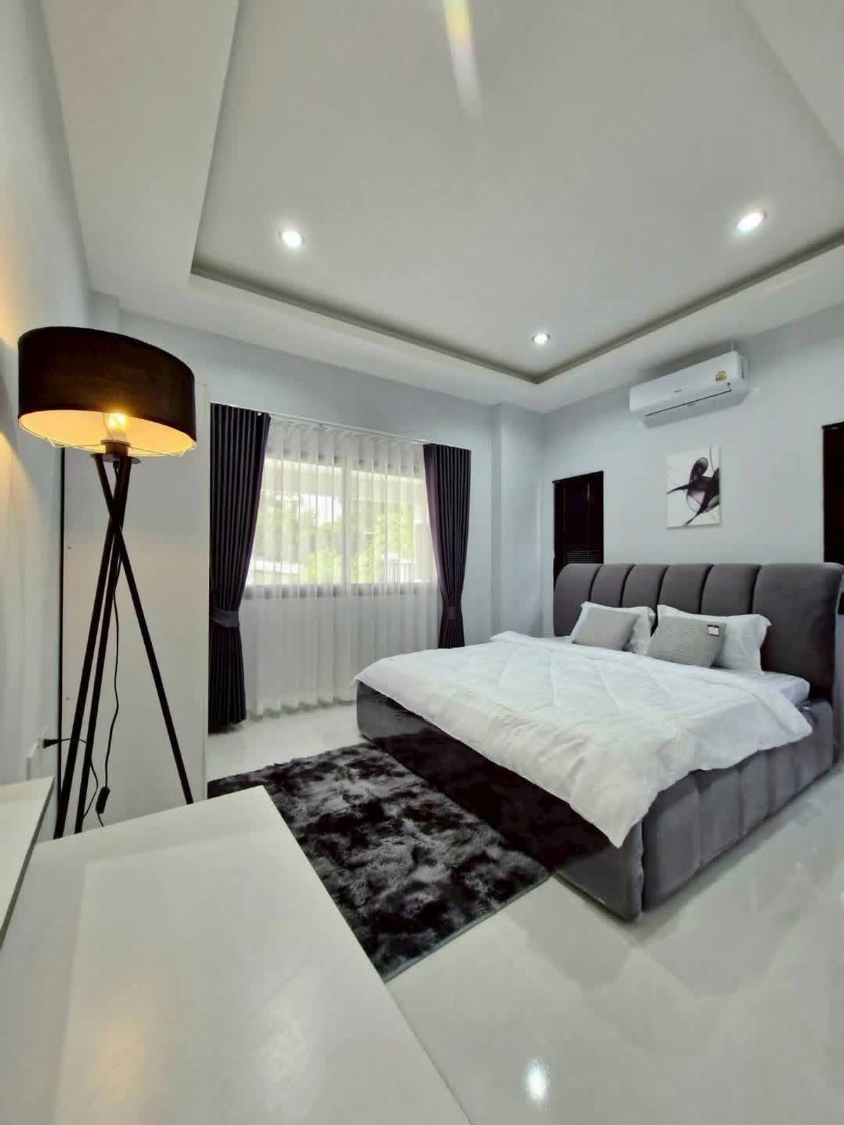 For SaleHousePattaya, Bangsaen, Chonburi : Detached House Soi Lung Chiu Huai Yai / 3 Bedrooms (FOR SALE) AM019